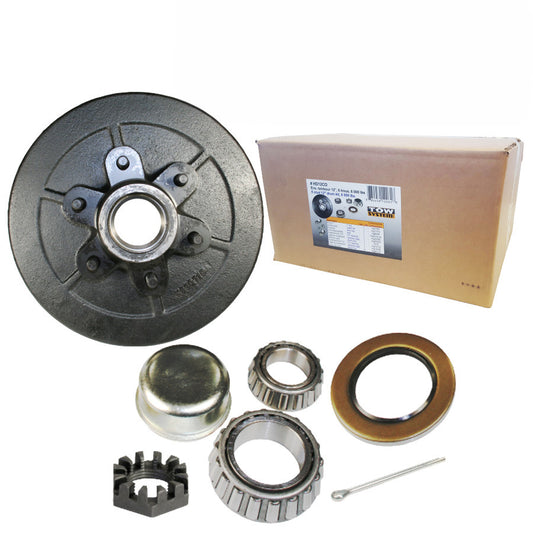 Ensemble tambour de frein 12" 6 goujons pour remorque