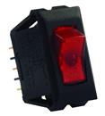 INTERR. 12V ROUGE/NOIRE (12V ILLUMIN. SWITCH RED/B