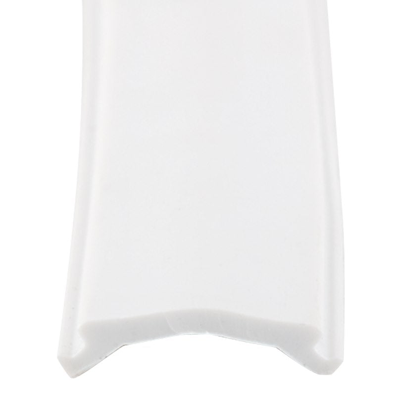 Insert en Plastique - Blanc Polaire pour Portes, Moulures et Fenêtres VR - VENDU AU PIED