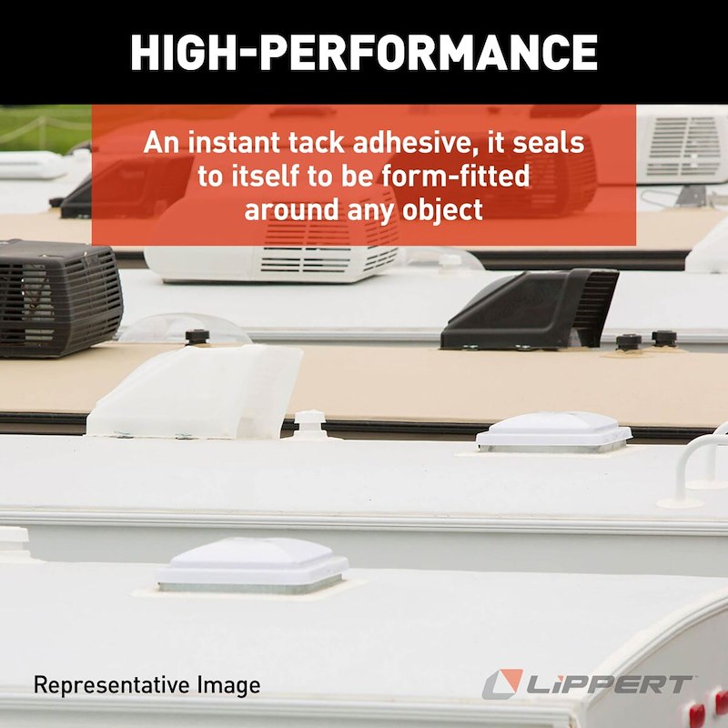 Ruban Butyle Alphabond TPO pour réparations de toit de VR - Étanchéité et réparation de joints, fuites, déchirures