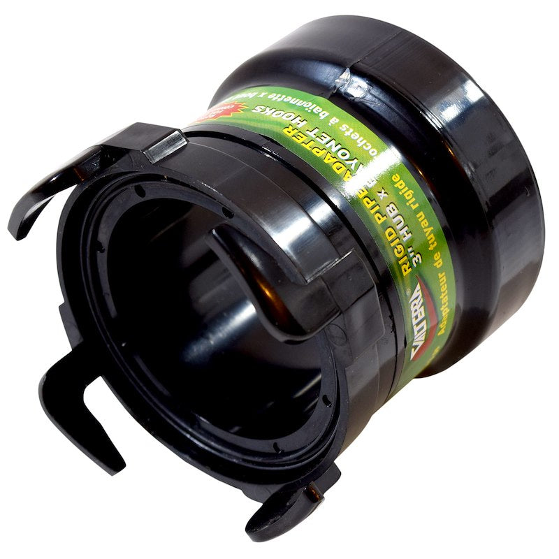 3 inch hub x 3 inch bayonet fitting