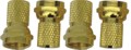 Antenna Cable Connector 'F' - For RG-6U Coaxial Cable - Unit