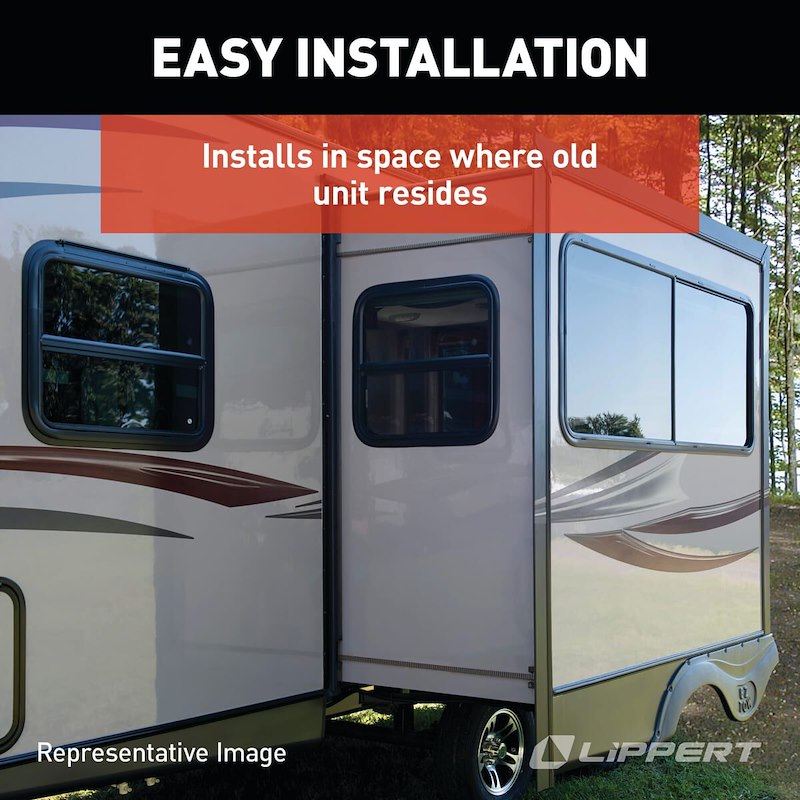 Coussin Friction Slide-Out Lippert® - Remplacement pour Slide-Outs Électriques, Manuels et Motorisés RV - Plastique - 3/4 Pouce