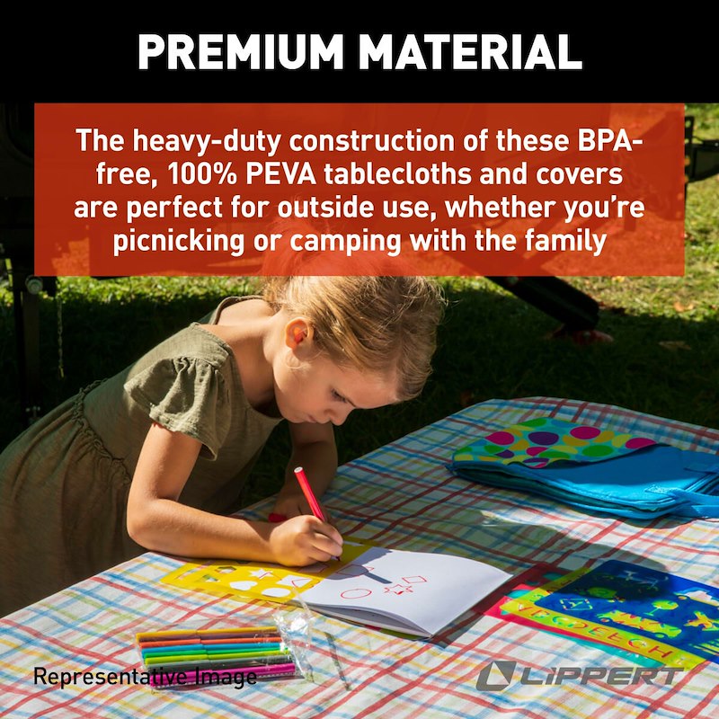 TABLECLOTH &amp; BENCH SET-CAMPING