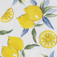 TABLECLOTH &amp; BENCH SET-LEMON