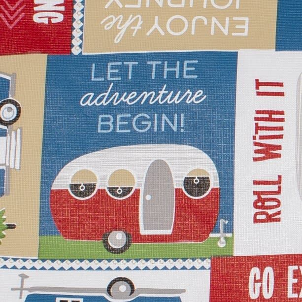 TABLECLOTH &amp; BENCH SET-CAMPING