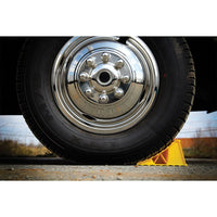 Camco Yellow Wheel Chock for RV - Durable Plastic, Unit