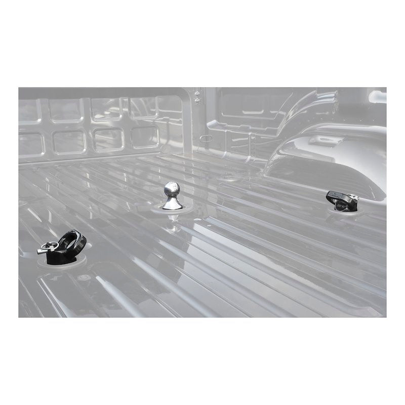 Kit d'Accessoires Gooseneck CURT avec Boule de 2-5/16 Pouces - Capacité 30 000 Livres, Chaînes de Sécurité, Étui et Couverture en Caoutchouc