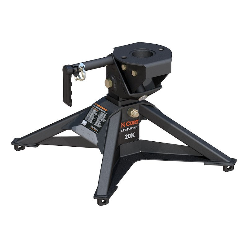 Fifth Wheel CrossWing™ Trailer Hitch - 20,000 lbs, ShockDrop™ Technology, Easy Installation