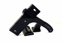 Black Screen Door Latch - Amerimax Replacement - 3" Center to Center