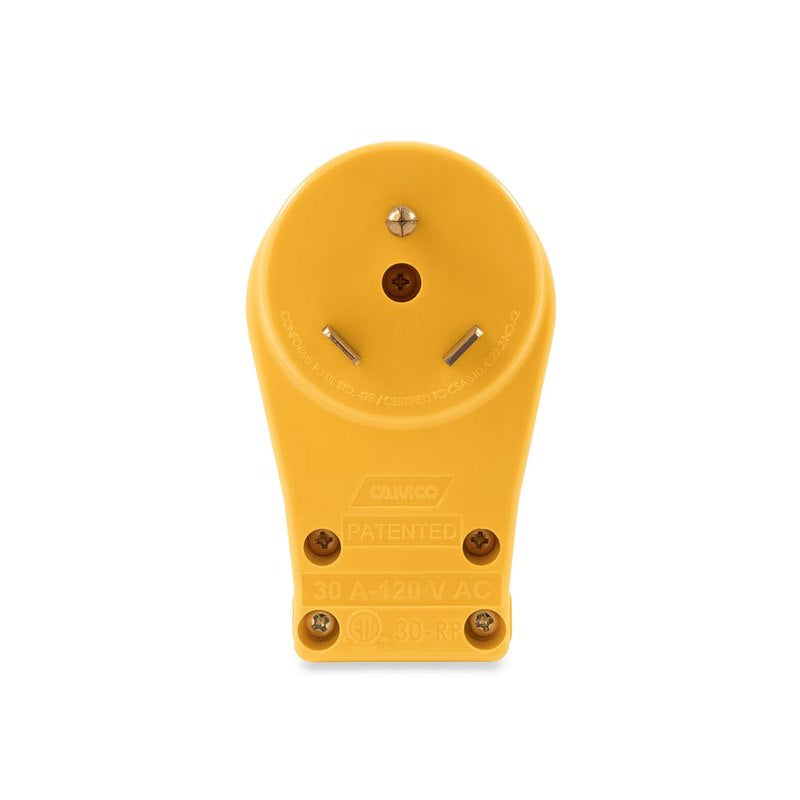 Prise de Cordon d'Alimentation Power Grip™ 30 Amp TT-30P avec Poignée – Remplacement pour Câbles Power Grip