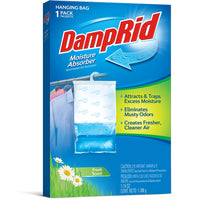 Déshumidificateur DampRid® - Granules dans Sac Suspendu - Parfum Frais - 14 Onces