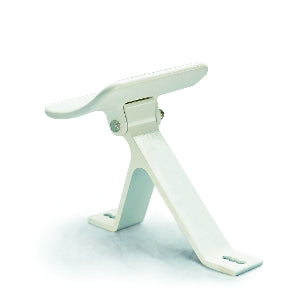 Support de Rouleau d'Auvent Blanc avec Support de Paroi Latérale - Garantie 1 an