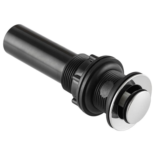 Assemblage de Drain Pop-Up Lavabo avec Débordement - Chromé | Accessoire Facile à Installer