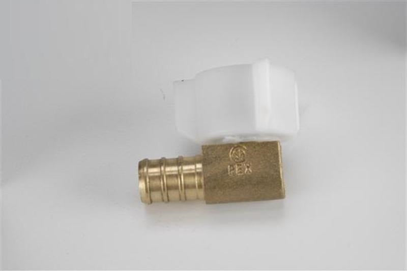 Raccord d’eau potable BestPEX - Adaptateur 1/2 Pouce PEX x Filetage Femelle - Coude 90 Degrés Laiton