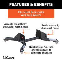 ram 2500 3500 oem fifth wheel adapter