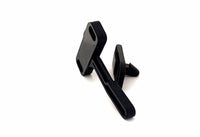 Verrou de Porte Moustiquaire pour Portes Style PHILIPS, Ouverture Gauche, Noir, Vis Incluses