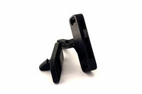 Verrou de Porte Moustiquaire pour Portes Style PHILIPS, Ouverture Gauche, Noir, Vis Incluses