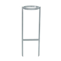 Filtre d'Eau sur Pied en Acier Revêtu de Zinc - Support Stable pour Remplissage Réservoir d'Eau