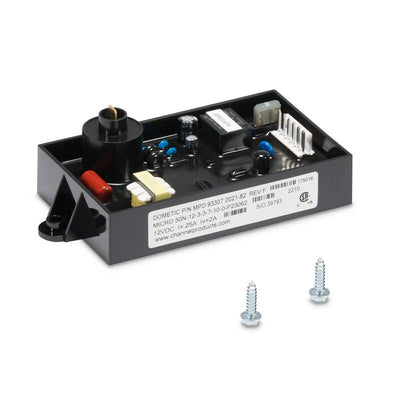 Carte de contrôle d'allumage Atwood pour chauffe-eau à gaz 12V, 3" x 2-1/2", avec fusible et vis – Compatible avec modèles GCH6