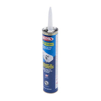 Scellant auto-nivelant 1021 Alpha Systems – Caoutchouc butyle, faible COV, 10,3 onces, tube unique, couleur amande, pour toits de VR