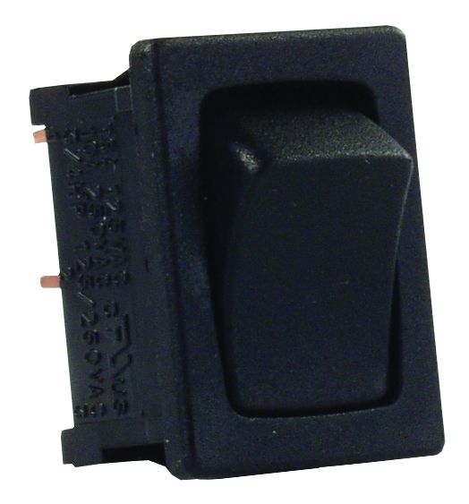 Interrupteur Basculant 12V 16A 125-250V AC/10A 14V DC - Noir SPST pour VR - Non éclairé