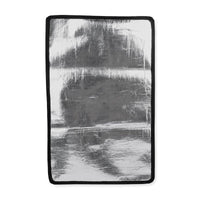 Pare-soleil pour fenêtre de porte de VR – 25-1/4 x 16-1/4 pouces – Noir nylon avec dos réfléchissant – Installation facile avec attaches à crochets et boucles