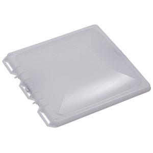 Heng's/Jensen 14" x 14" Roof Vent Cover – Jensen Hinge, White Polypropylene