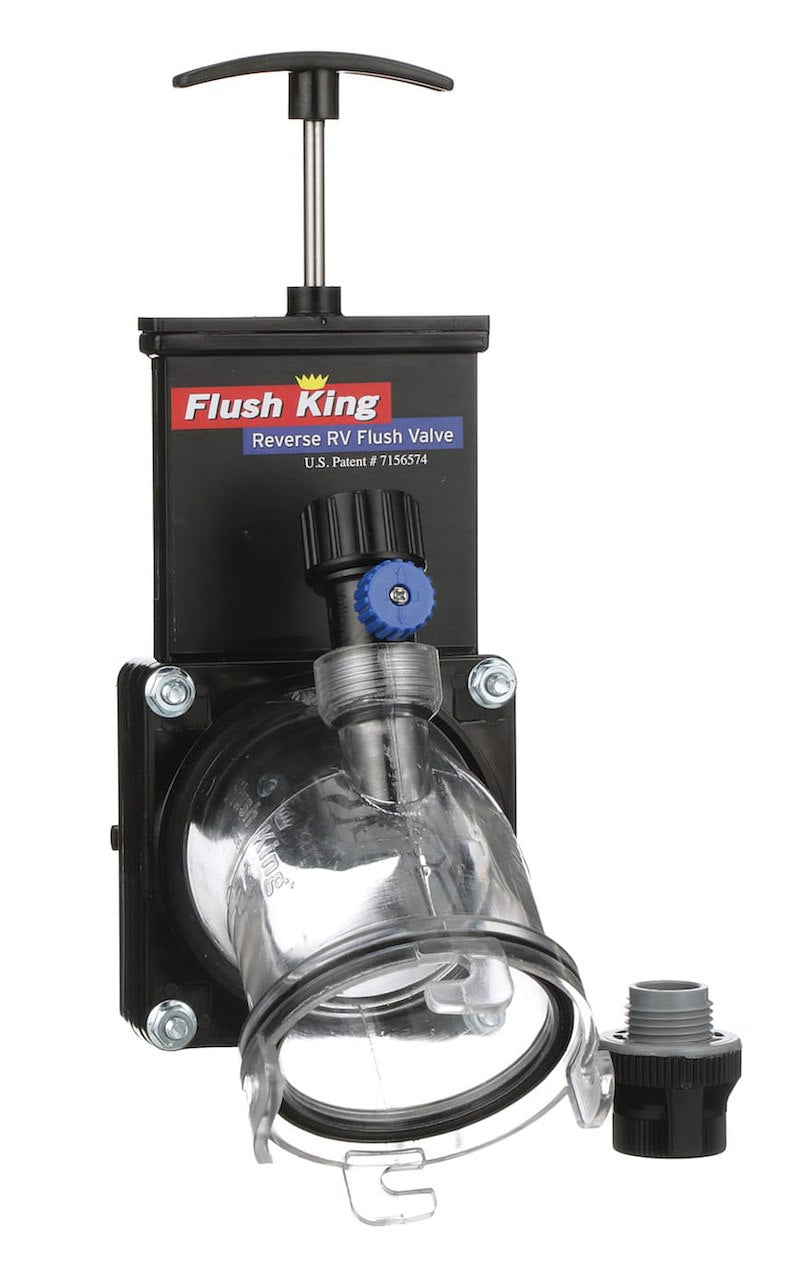 Valterra Flush King 11-0228 – Valve de Rinçage Inversé pour VR et Marine avec Anti-Retour