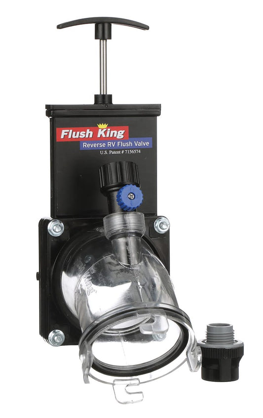 Valterra Flush King 11-0228 – Valve de Rinçage Inversé pour VR et Marine avec Anti-Retour