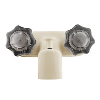 Robinet de Baignoire RV 4” avec Inverseur – Dura Faucet Bisque Parchment
