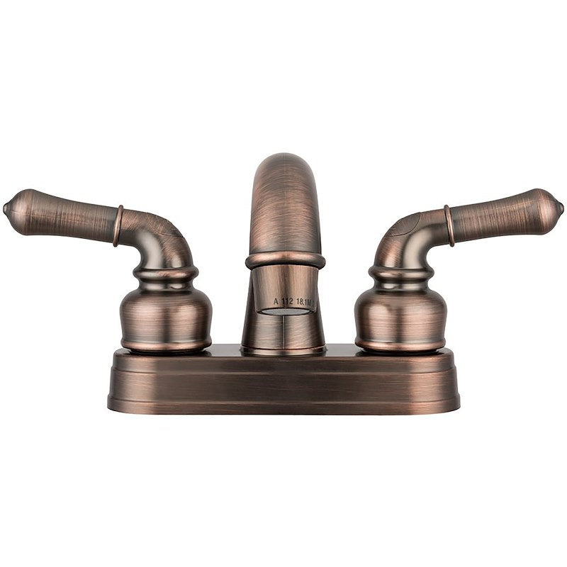 Robinet Lavabo RV Bronze Huilé Dura Faucet 10-1189 | Poignées Style Théière