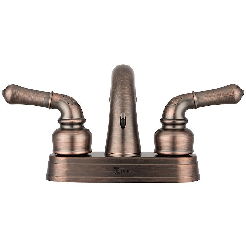 Robinet Lavabo RV Bronze Huilé Dura Faucet 10-1189 | Poignées Style Théière