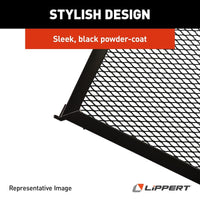 Grille de Protection pour Porte Moustiquaire Lippert – Screen Defender Aluminium Noir 26.5"