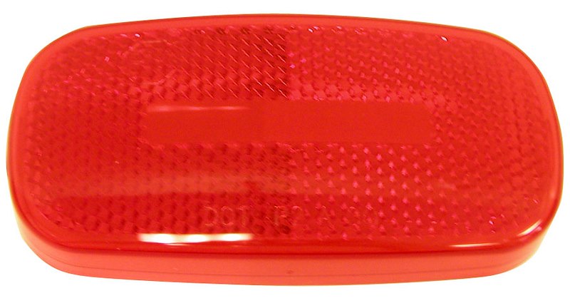 Lentille Rouge de Remplacement Peterson 18-1430 – Compatible Feux 562-1 / 566-1