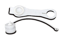 Capuchon d’entrée d’eau douce Valterra 10-0756 – 3/4" mâle avec lanière, blanc
