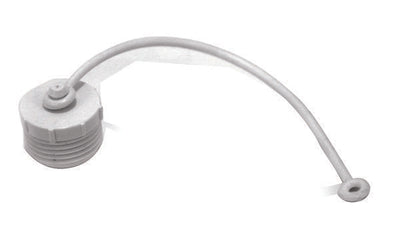 Capuchon d’entrée d’eau douce Valterra 10-0756 – 3/4" mâle avec lanière, blanc