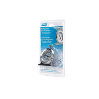 Thermomètre Réfrigérateur/ Congélateur Camco en Acier Inoxydable – Affichage Analogique, -29°C à +27°C