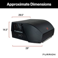 Climatiseur de Toit Furrion Chill™ Cube 18000 BTU pour VR – Noir, 120V, Système à Conduits