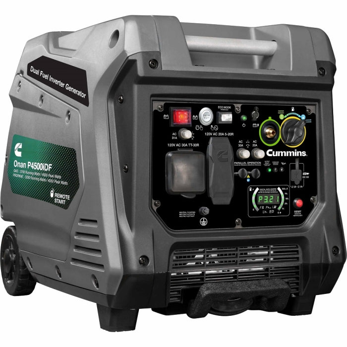 Cummins Onan P4500iDF Portable Generator – Gas/Propane