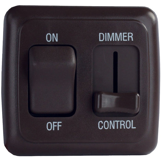 Gradateur PWM 12V DC Noir avec Interrupteur – Compatible LED – Valterra 72-7034 / Diamond 18-5032
