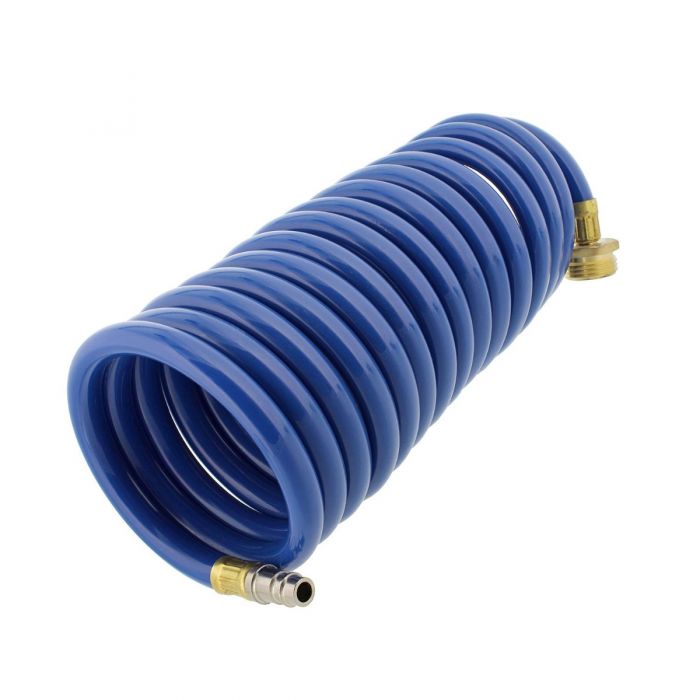 Tuyau Extensible Bleu 15 pi pour Raccord Rapide Extérieur – Empire Faucet 71-3503
