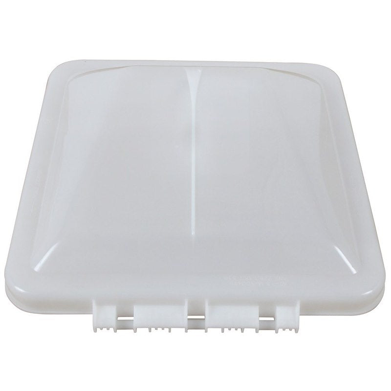 Couvercle de Ventilation de Toit Ventline 14x14 Po – Blanc, Charnière Jensen