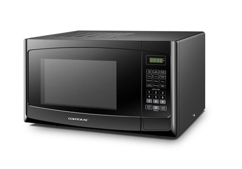 Micro-ondes encastrable Contoure 72-1385 1 pi³ noir avec convection et plateau tournant