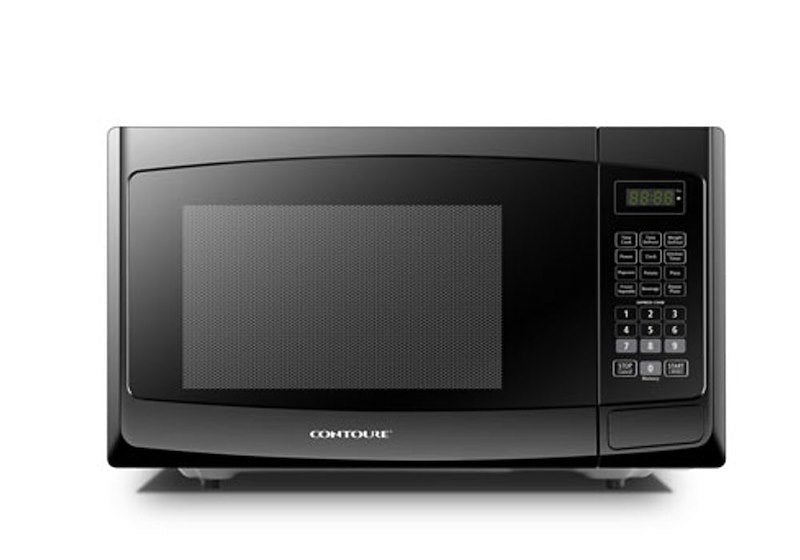 Micro-ondes encastrable Contoure 72-1385 1 pi³ noir avec convection et plateau tournant
