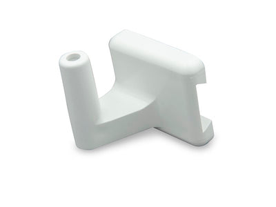 Outdoor Shower Wall Support for RV – Polar White – B&B Molders 55-5248