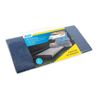 Camco Blue RV Step Rug - 18 inch - Weather Resistant