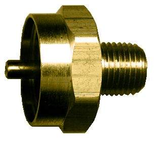 Adaptateur propane JR Products 06-0072 – Raccord 1"-20 femelle x 1/4" MPT en laiton