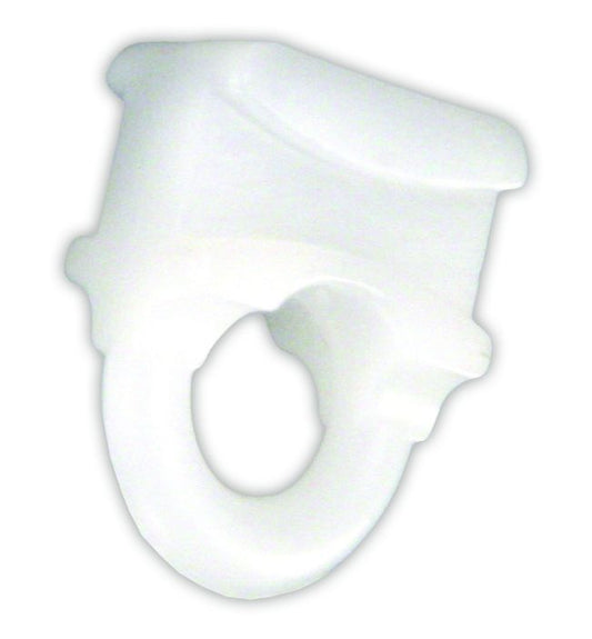 Glisseurs de rideau pour VR Type C – JR Products 20-1926, œil coulissant blanc (ensemble de 14)