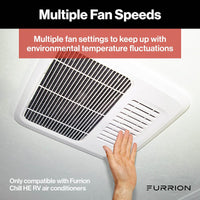 Thermostat Mural Furrion Chill™ HE Programmable Multi-Zones 12V – Écran LCD et Contrôle Ventilation